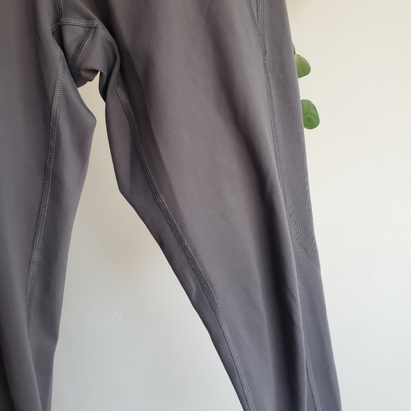 Girlfriend Collective Dark Grey High Rise Leggings Medium Compressive - Picture 9 of 13